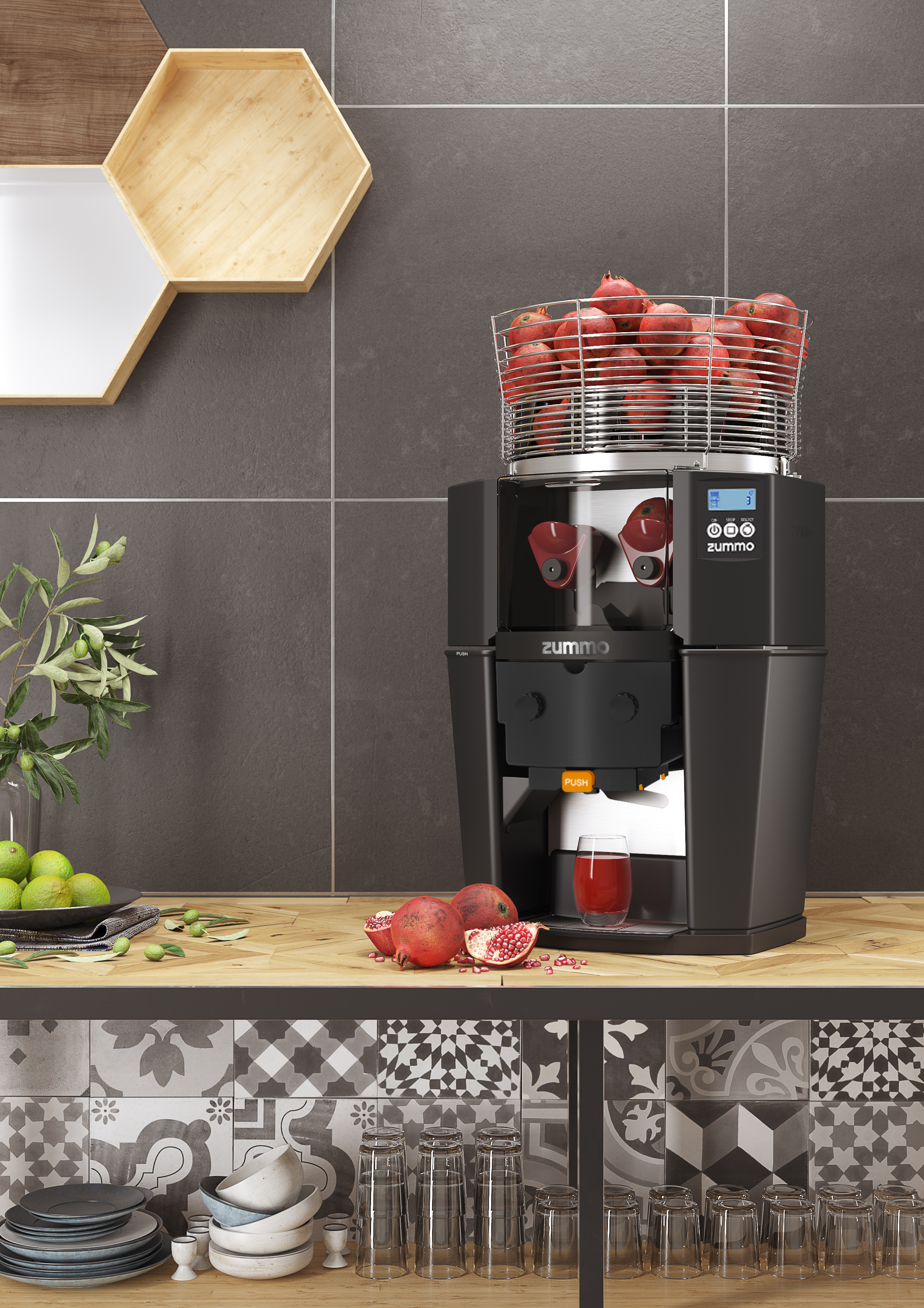 professional-juicer_Z14_Graphite_Bar_front_Grenades_NewPUSH